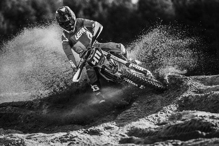 Picture of MOTOCROSS BLACK AND WHITE