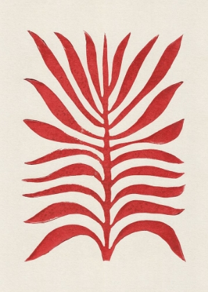 Picture of RED BRANCH / LINO PRINT
