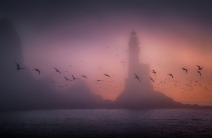 Picture of THE PREDAWN LIGHTHOUSE...