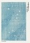 Picture of WOODBLOCK PRINT BLUE