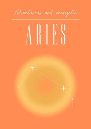 Picture of ARIES ZODIAC PRINT ART