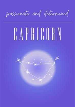 Picture of CAPRICORN ZODIAC PRINT ART