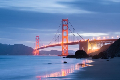 Picture of GOLDEN GATE TWILIGHT
