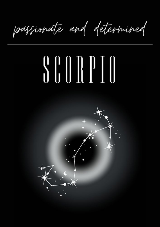 Picture of SCORPIO ZODIAC PRINT ART