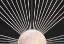 Picture of GOLD SUN RAYS MURAL BLACK 2