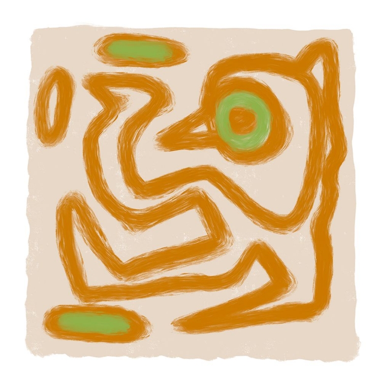 Picture of TAN SCRIBBLE 2