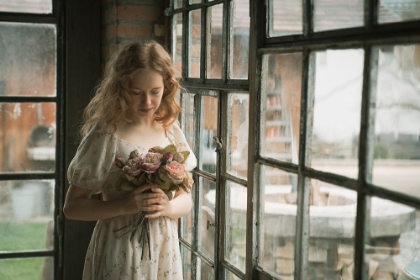 Picture of THE GIRL WITH THE FLOWERS