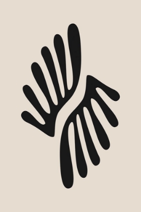 Picture of HENRI MATISSE BLACK ALGAE COLLECTION #1