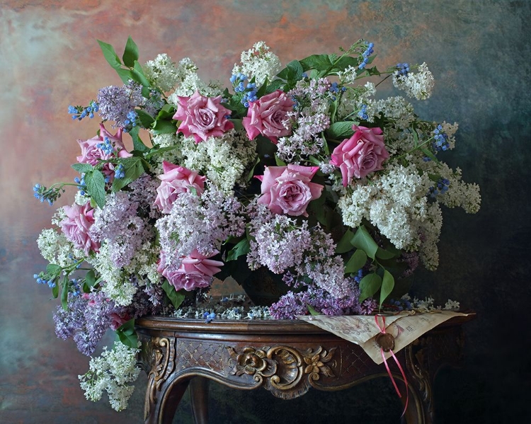 Picture of STILL LIFE WITH FLOWERS