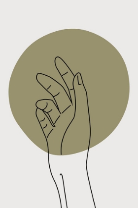Picture of ABSTRACT MINIMAL HAND #1