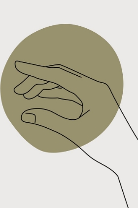 Picture of ABSTRACT MINIMAL HAND #2