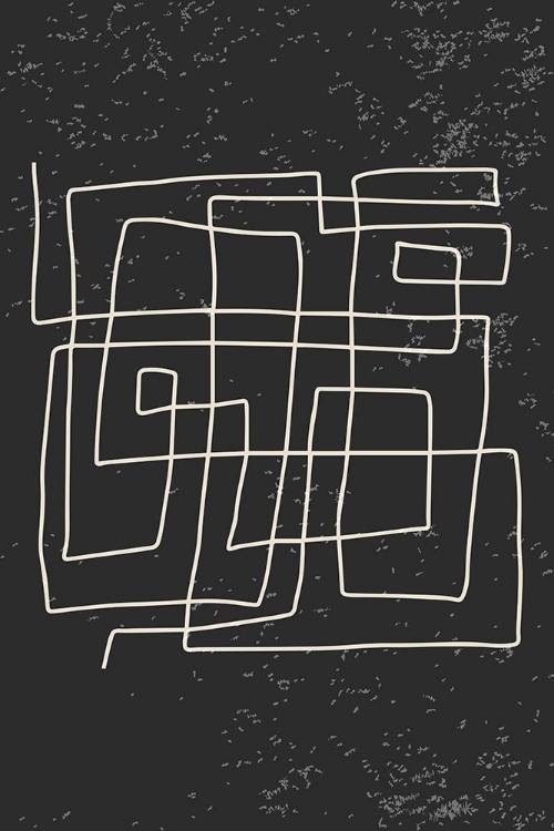 Picture of BLACK AND WHITE LINES #4