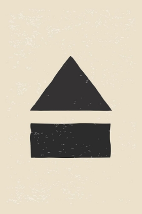 Picture of BLACK MINIMAL SHAPES SERIES #6