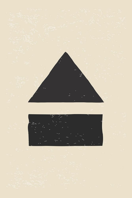 Picture of BLACK MINIMAL SHAPES SERIES #6