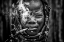 Picture of LAARIM WOMAN SMOKING-SOUTH SUDAN