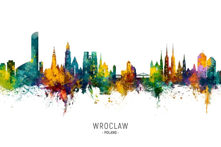 Picture of WROCLAW POLAND SKYLINE