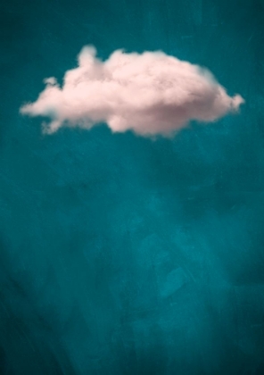 Picture of TEAL / BLUSH CLOUD NO 1