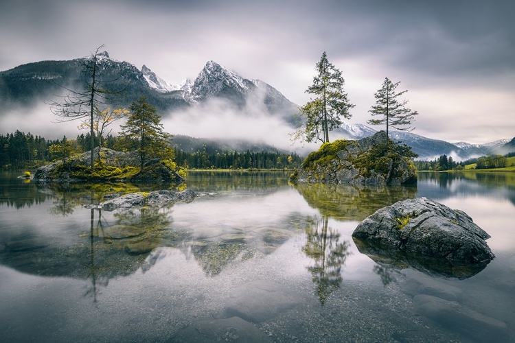 Picture of RAINY MORNING AT HINTERSEE (BAVARIA)