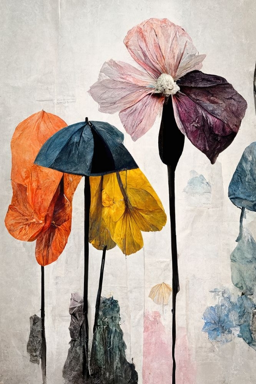 Picture of UMBRELLA FLOWERS NO2