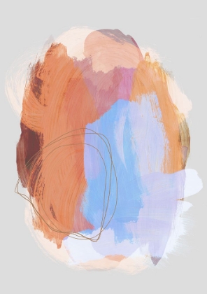Picture of ABSTRACT BRUSH STROKES 38Z