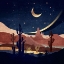 Picture of BLUE WESTERN NIGHT