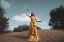 Picture of WOMAN IN YELLOW DRESS