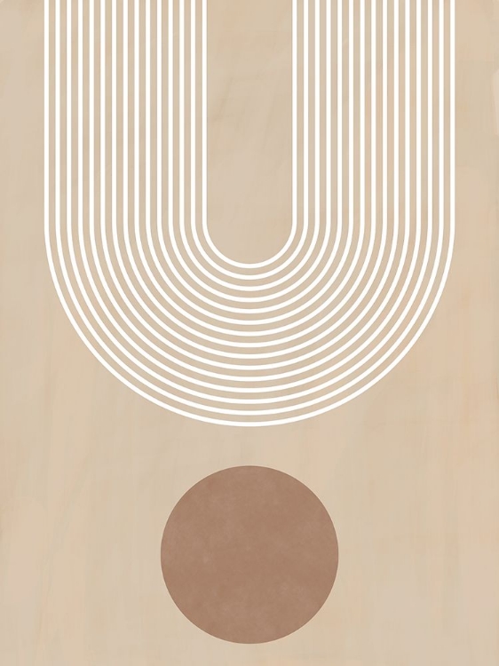 Picture of BEIGE ARC POSTER NO.3