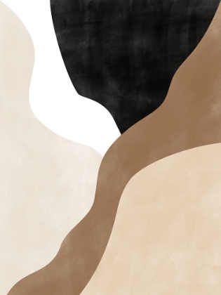 Picture of ABSTRACT BEIGE AND BROWN ART NO.2