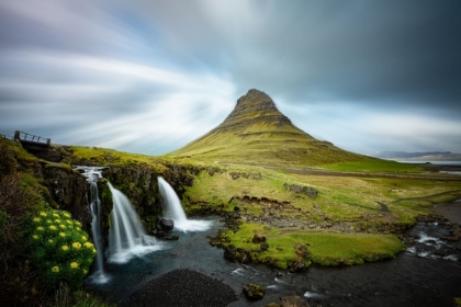 Picture of WATER FALL AND MOUNTAIN