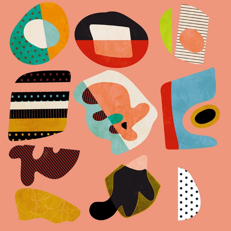 Picture of MINIMAL SHAPES BUNTE2