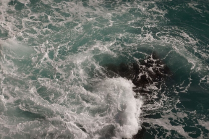 Picture of SEA WAVES AND ROCK