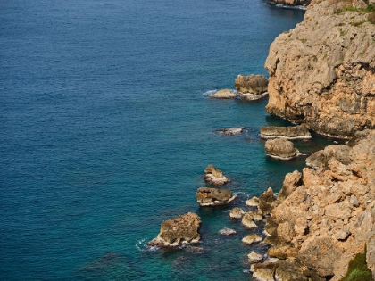 Picture of SEASCAPE AND ROCKS