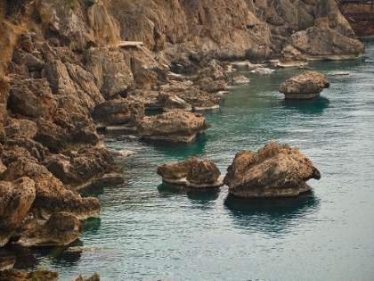 Picture of SEASCAPE AND ROCKS