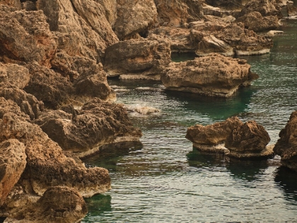 Picture of SEASCAPE AND ROCKS