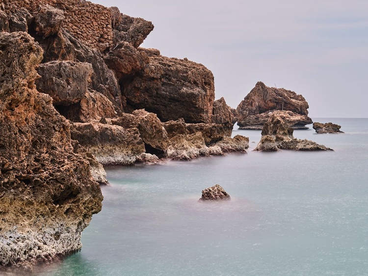 Picture of SEASCAPE AND ROCKS