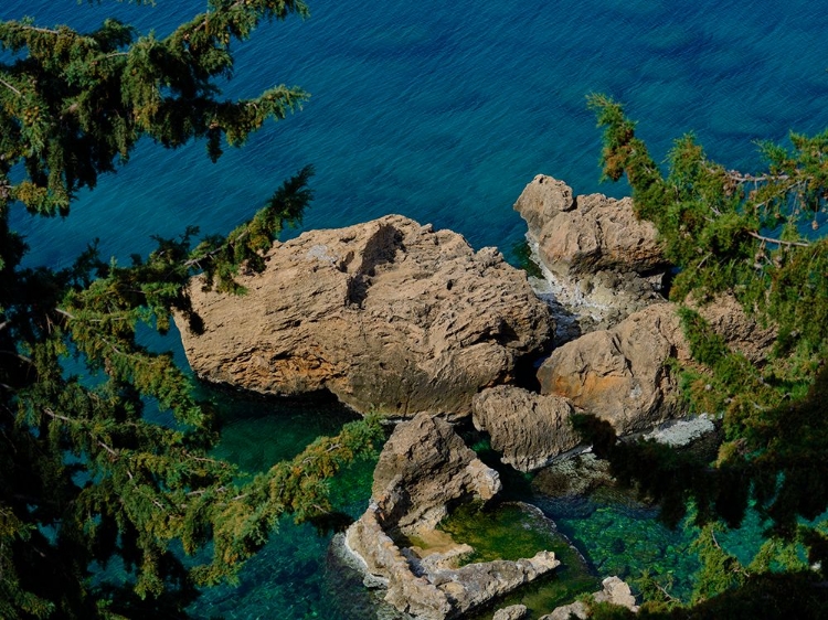 Picture of SEASCAPE AND ROCKS