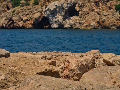 Picture of SEASCAPE AND ROCKS