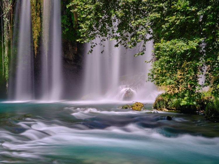 Picture of BEAUTIFUL WATERFALL IN THE MOUNTAIN