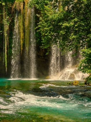 Picture of BEAUTIFUL WATERFALL IN THE FOREST