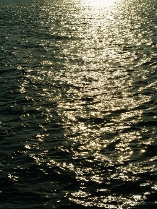 Picture of SEA WAVES AT SUNSET