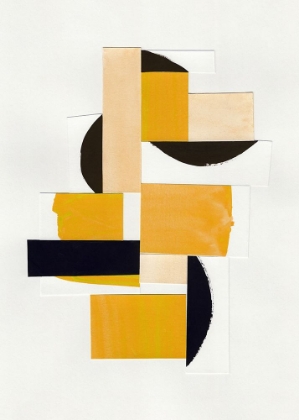 Picture of YELLOW ABSTRACT COLLAGE