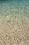 Picture of AQUA OCEAN AND GOLDEN PEBBLES
