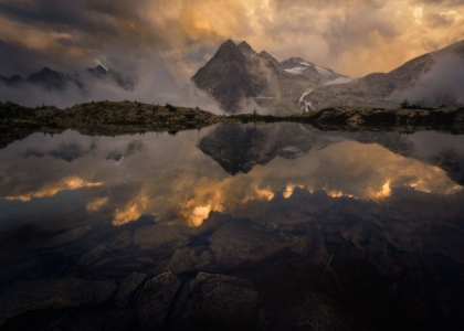 Picture of ROCKS AND CLOUDS