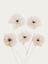Picture of BEIGE DELICATE FLOWERS