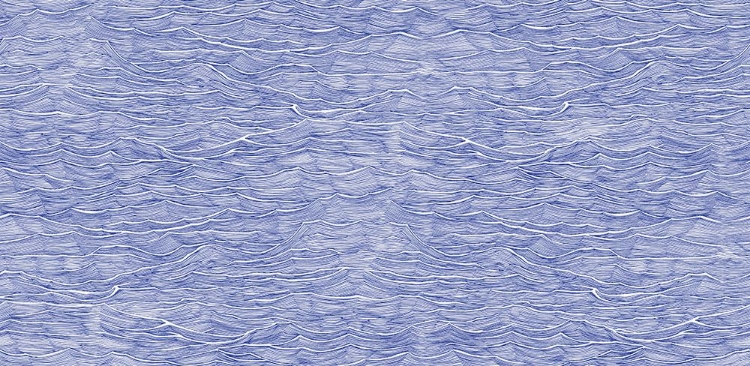 Picture of HLA024  100DPI WAVES COBALT