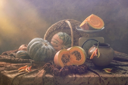 Picture of STILL LIFE WITH PUMPKINS