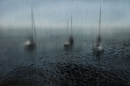 Picture of SAILING BOATS IN THE HARBOR