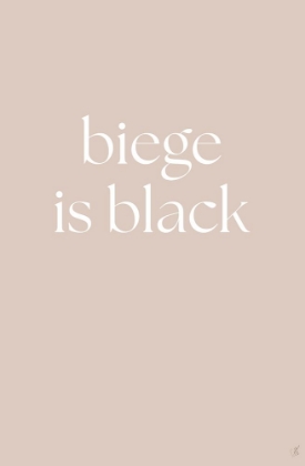 Picture of BIEGE IS BLACK