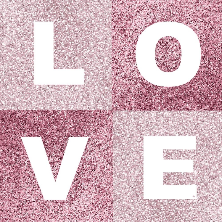 Picture of PINK GLITTER LOVE