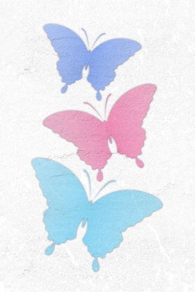 Picture of PASTEL BUTTERFLIES